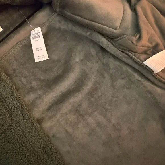 NWT Abercrombie Green Shirt Jacket - Picture 4 of 4